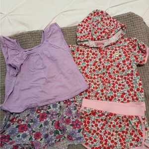 Juicy Couture Strawberry Print little girl Outfit